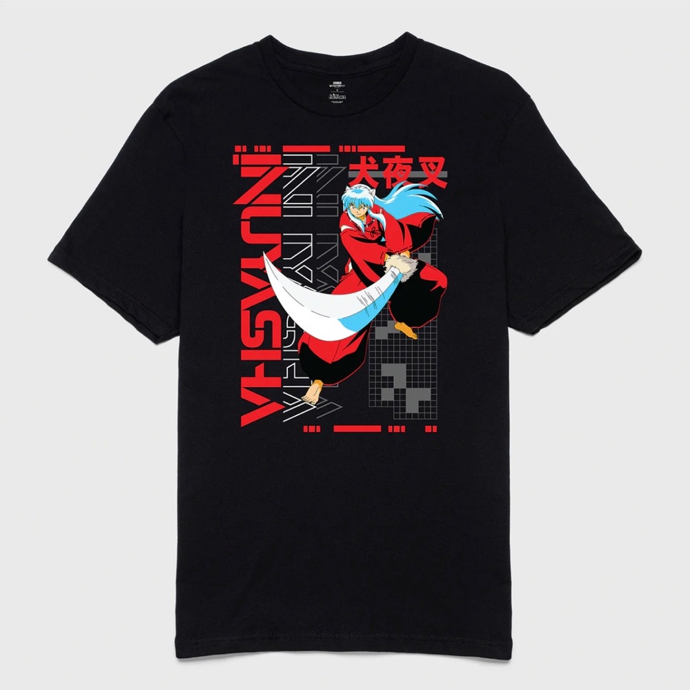 INUYASHA - INUYASHA FIGHT PIXEL TEE